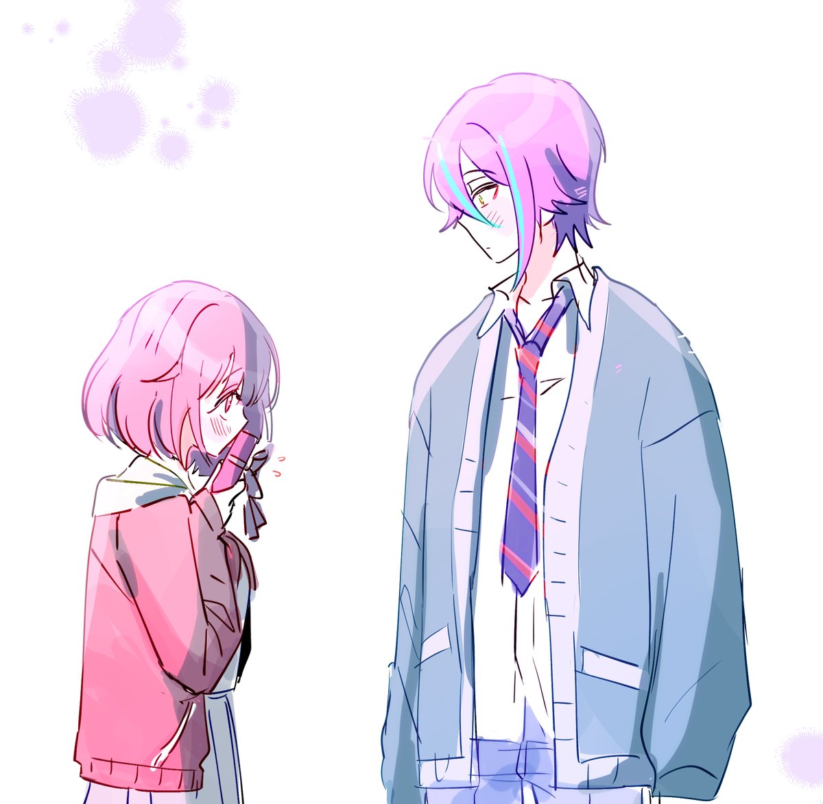 요즘 너무 바빠서 그림을 못그렷어요. 대충 낙서한거라도 놓고가볼게용