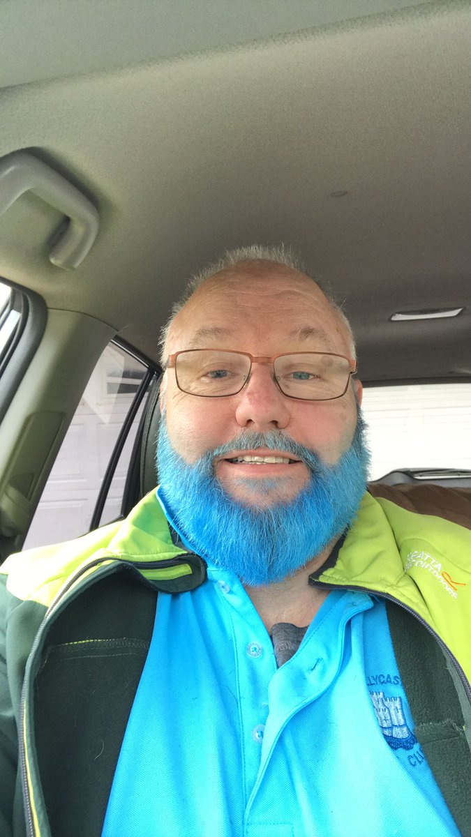 🔷 Charity Chin Challenge 🔷 Well done to Paddy from our International Business Development team for raising over £800 in aid of our charity partner @SandsUK through his 'chin challenge' where he invited team members to choose his choice of dye 👏