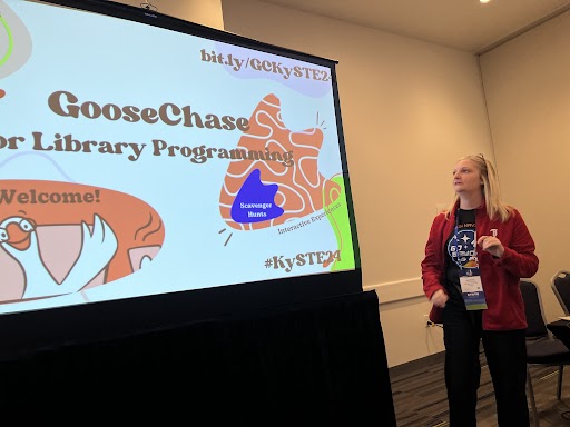 Presented at my first conference! So thankful for everyone who came to my early morning session. #KySTE24