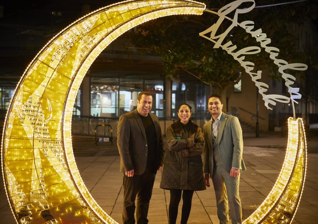 Thrilled to see another stunning #RamadanLights installation in the heart of London, this time at Marble Arch! 

Big thanks to @MarbleArchLDN for bringing this beautiful display to our community. Your recognition of Ramadan's significance to Muslims is truly appreciated!