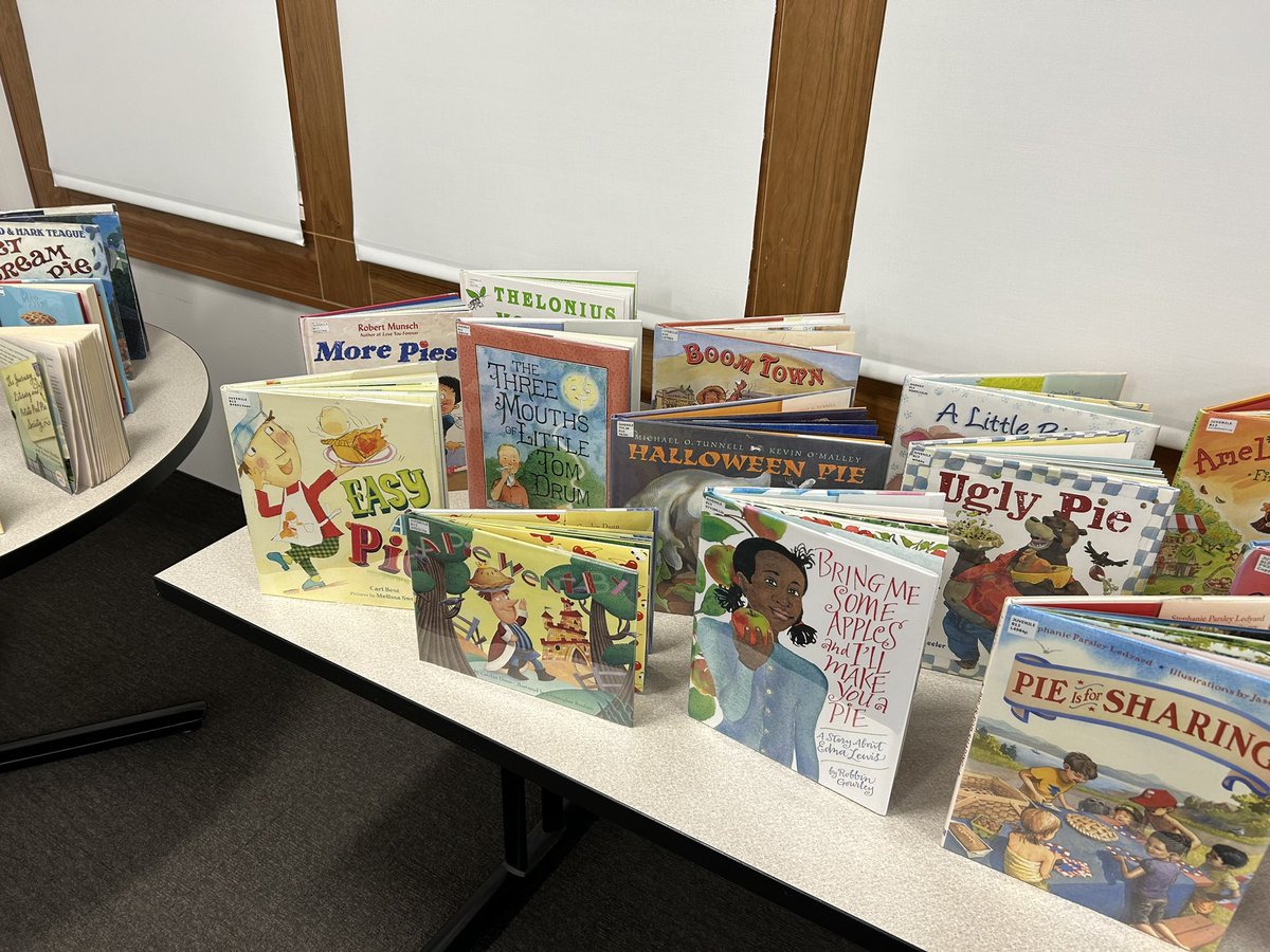 Pie Day <a href="/byu_hbll/">BYU Harold B. Lee Library</a> check out all the pie-related books!  We probably have 3,141…books!