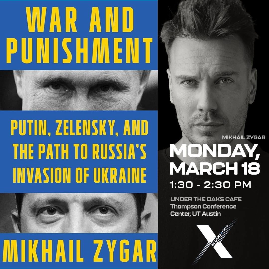 Amidst the ongoing conflict &amp; escalating tensions in Russia, there could not be a more crucial moment to convene &amp; confront the pressing issues of disinformation, polarization, &amp; extremism. Join us In welcoming the award-winning Russian journalist, Mikhail Zygar, to #Connexions!