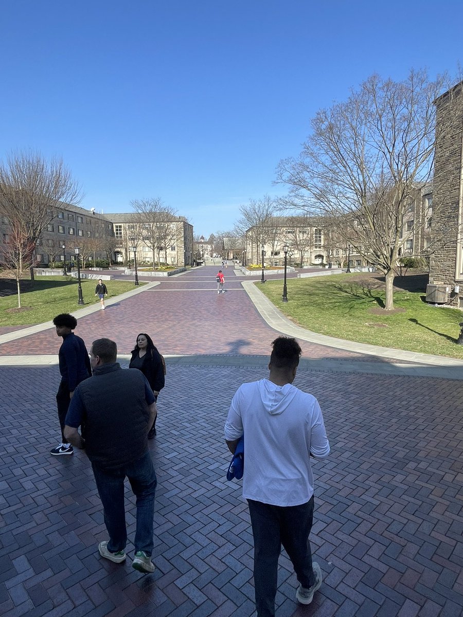 Great opportunity and atmosphere @NovaFootball thanks for the invite .