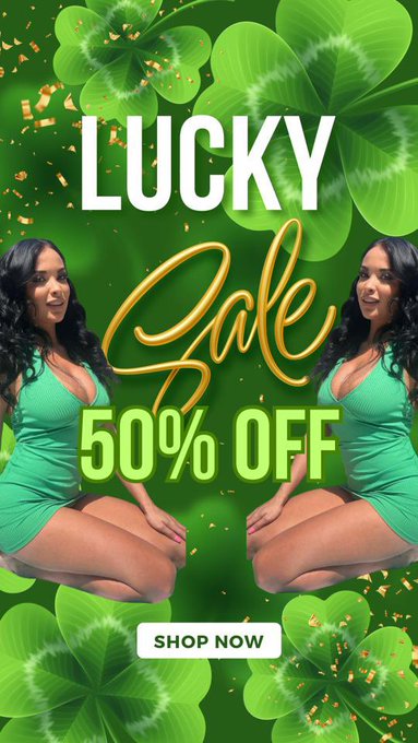 Saint Patrick Sale 50% OFF on my platform ???
https://t.co/v9V9Vza37e https://t.co/cDfGwmTV8Q