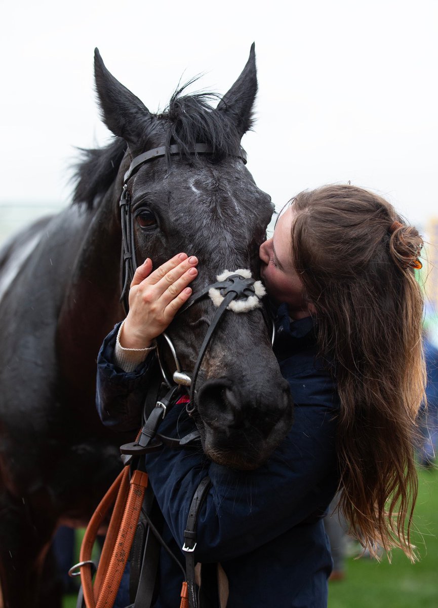 Monmiral puts in a fantastic performance to win the Pertemps Final @CheltenhamRaces under a brilliant ride from @CobdenHarry. Well done to his owners G Mason, Sir A Ferguson, J & L Hales and to Beth who looks after him and Hannah who rides him everyday. #107