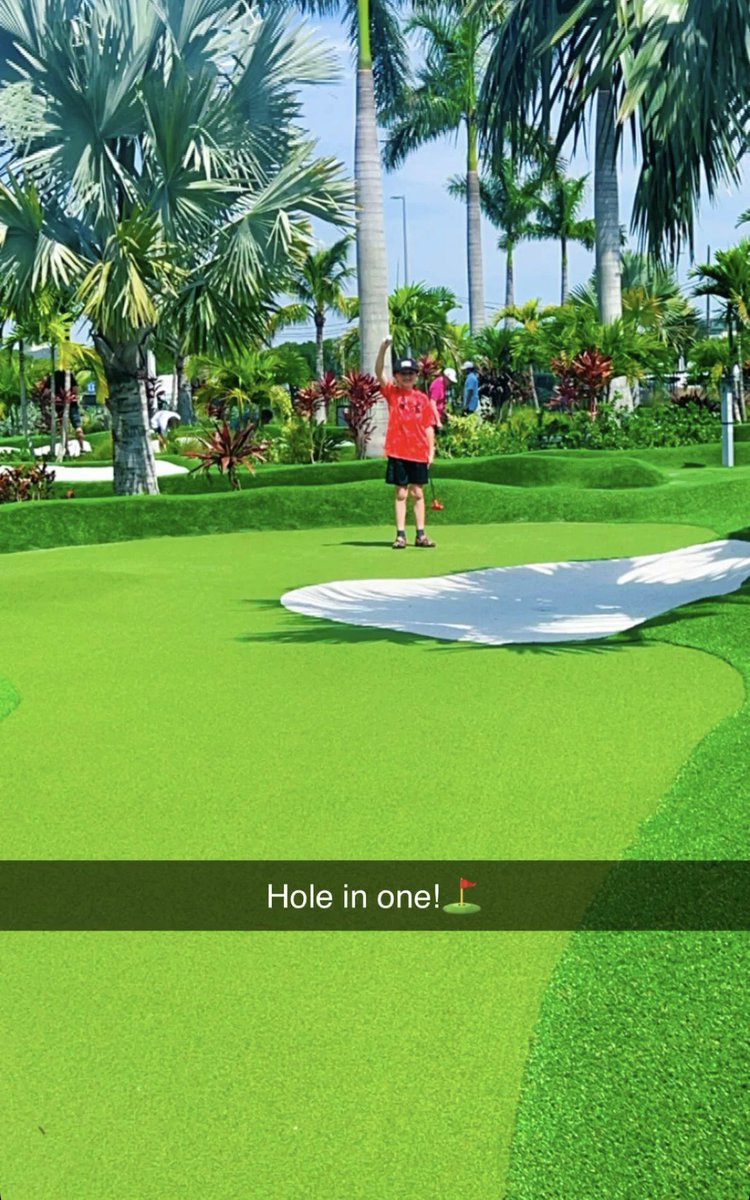 Hole in one 1️⃣ ⛳️ #POPSTROKE