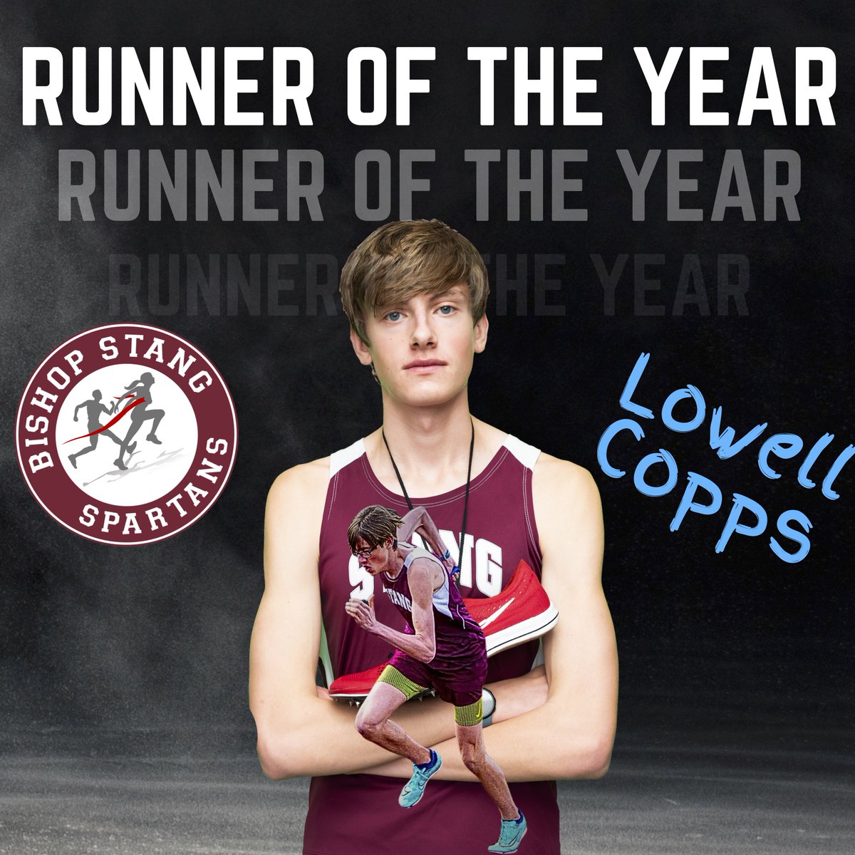 Congratulations to Jr. Lowell Copps on being named the Standard Times Runner of the Year for Cross Country! 'Copps had his best performances on the biggest stages.' Congratulations Lowell, on an incredible season. We can't wait to see what you accomplish next year! @SC_Varsity