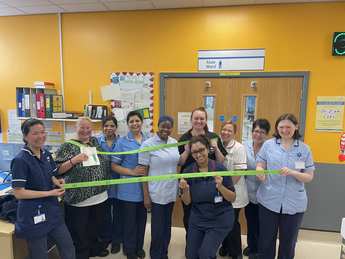 Congratulations to Ward B3 on achieving their 2nd consecutive Green StARS assessment, 14 green standards too! Achieved by a highly motivated, team and a compassionate leadership approach by the senior team. Proud of you all!