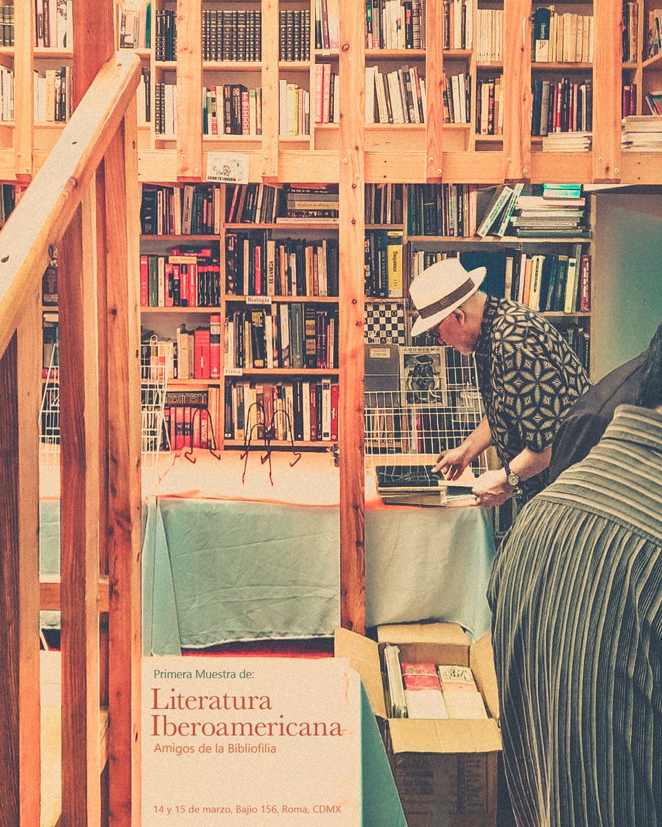 La librería de Bajío se llena de libros increíbles hoy y mañana. ¡Ven a descubrir joyas de la literatura latinoamericana y más! #Libros #LiteraturaLatinoamericana #CDMX #bibliofilia 

Descargar el extracto del catálogo
bit.ly/3VcOIvC