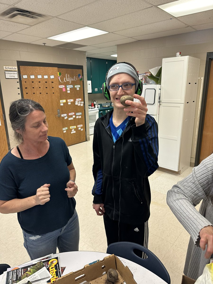 This week: planting cabbage seeds! <a href="/LHSGardening/">LHS Garden Project</a>