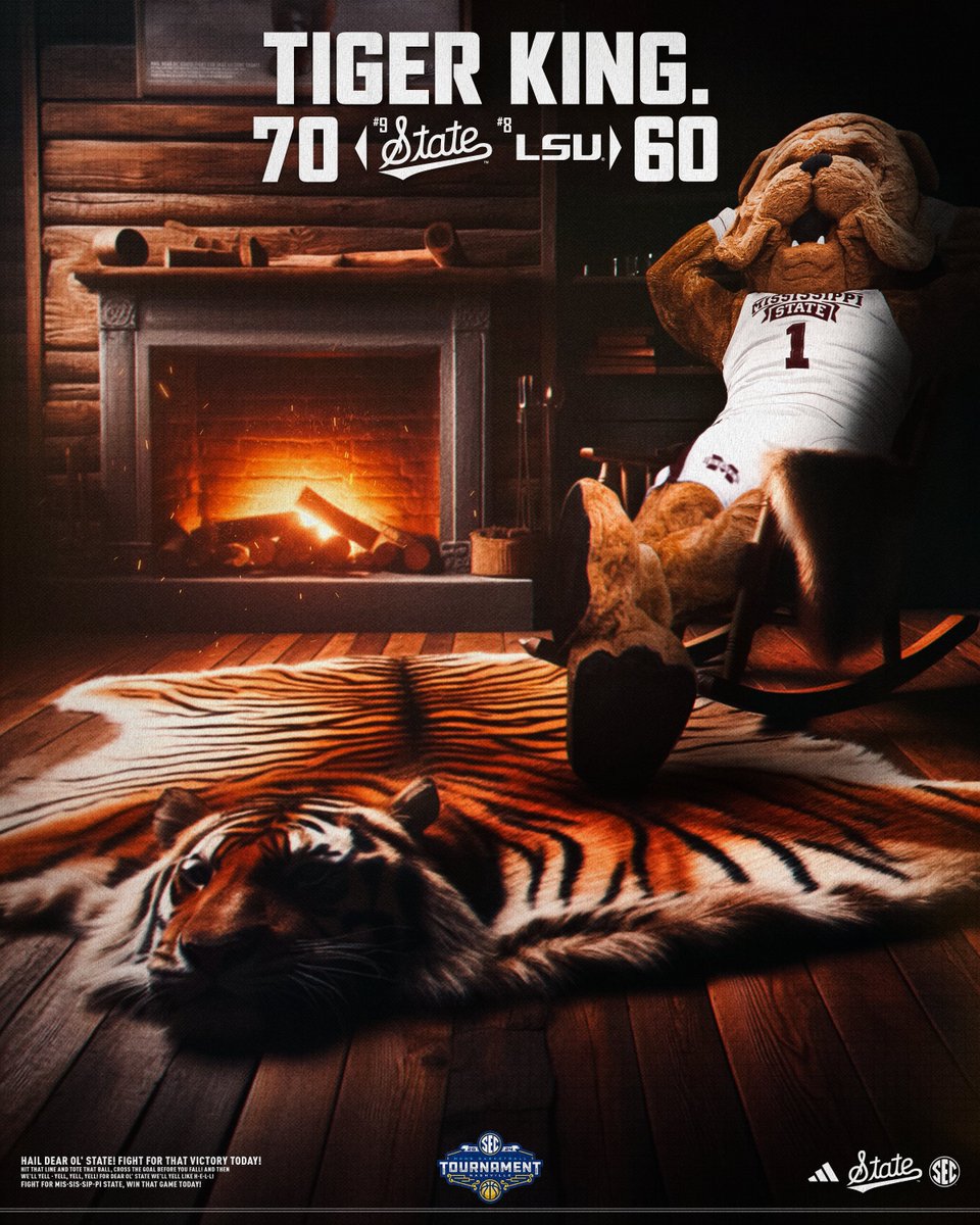 HailStateMBK's tweet photo. GAME 𝐖𝐎𝐍 ✔️ 

#HailState🐶 https://t.co/rnFysEhaDH