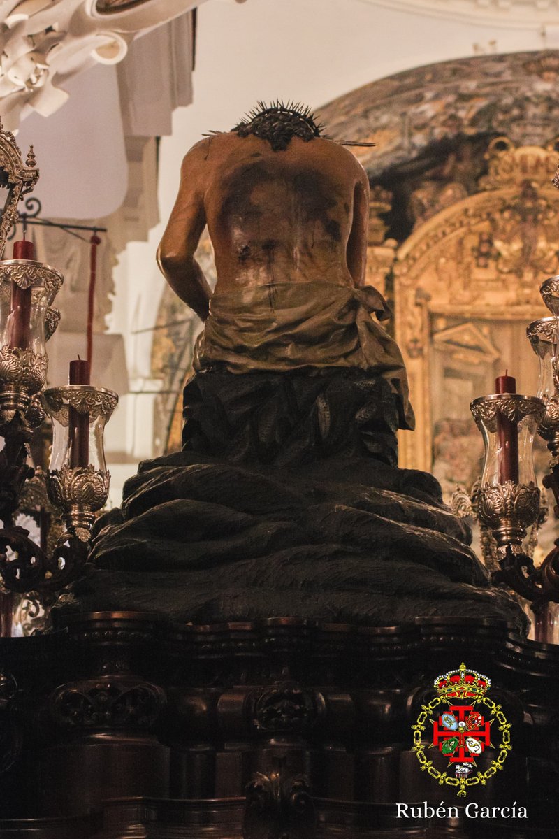 #DRLaCena24 | El Santísimo Cristo de la Humildad y Paciencia se encuentra desde anoche en el paso procesional.

Este año se conmemora el L aniversario de la recuperación de su salida el Domingo de Ramos.

📷 @RubnGarcaVega1