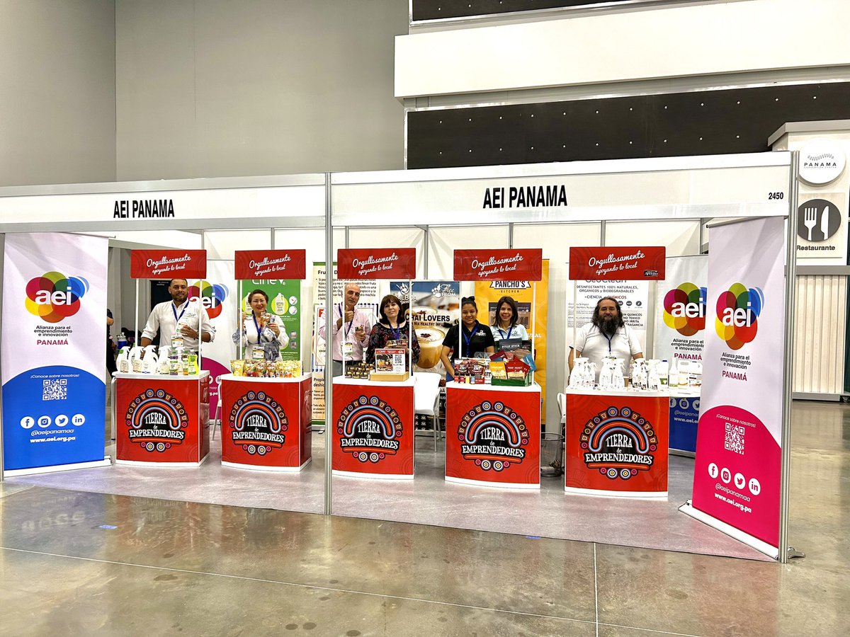 Tierra de Emprendedores, un programa respaldado por AEI Panamá  y <a href="/gruporey_/">Grupo Rey Panamá</a>  que facilita a emprendedores panameños el acceso al mercado, estuvo presente en EXPOCOMER   2024, aprovechando la ocasión para presentar los productos al público asistente.