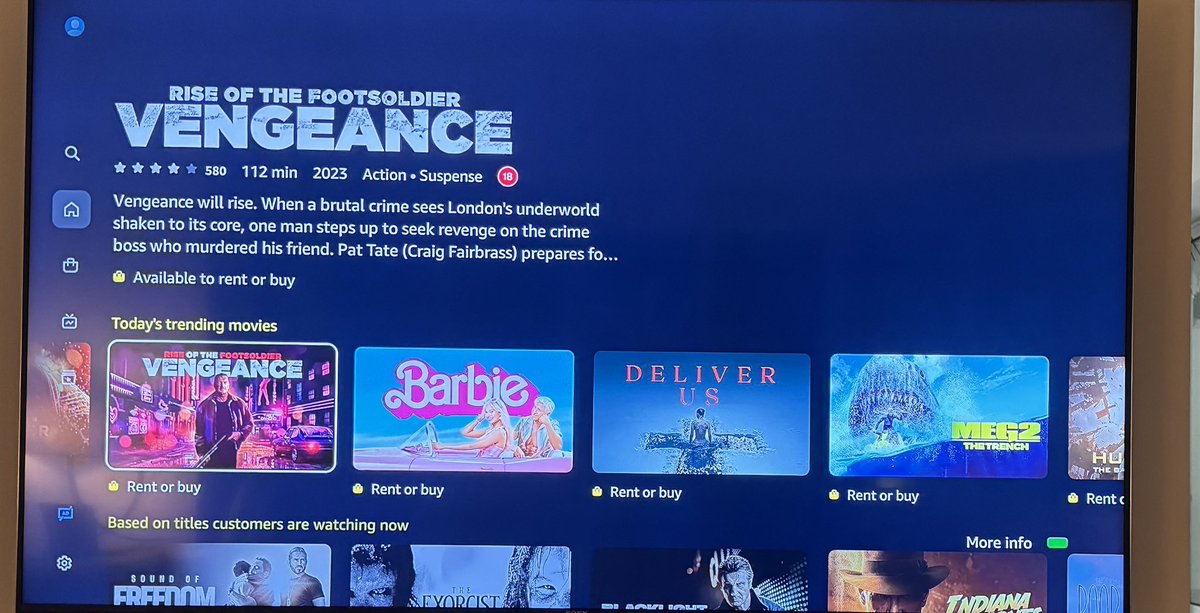 And on the other side trending on Amazon since Oct! 🤣🤣💥👊🎥 is Rise of the Footsoldier Vengeance! Unbelievable 💪😇🙏@CarnabyFilms @NickNevern @FootsoldierFilm @JasonMaza @gmrusso1 @JOSHMYER5