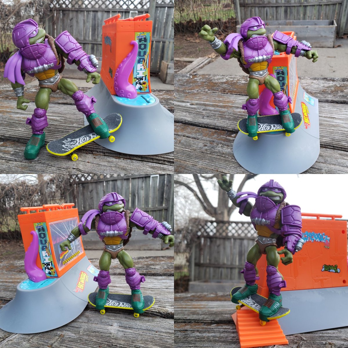 cracktasticpod's tweet photo. Happy #thrasherthursday @tonyhawk @Nickelodeon @Hot_Wheels @Mattel @MastersOfficial #thepfpn #cracktasticplastic #fingerboard #tmnt #motu #donatello #doakickflip #skateboardphotography #quarterpipe #grind #rails #ollie #handstand #stairs #skatepark #skatelife #skateboard #skater https://t.co/qUhi2zZDmN