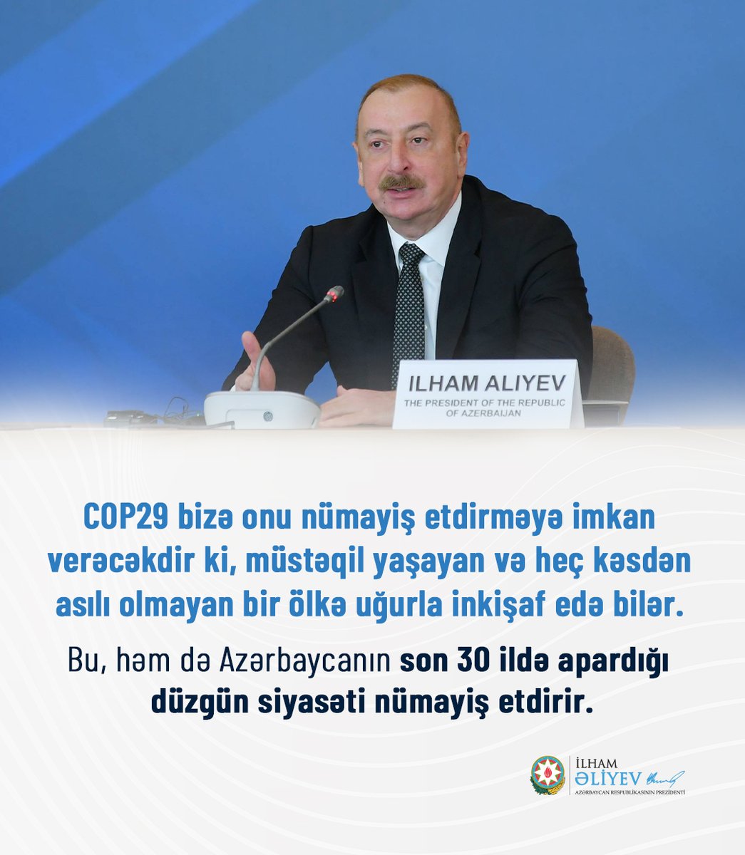 İlham Əliyev tweet media
