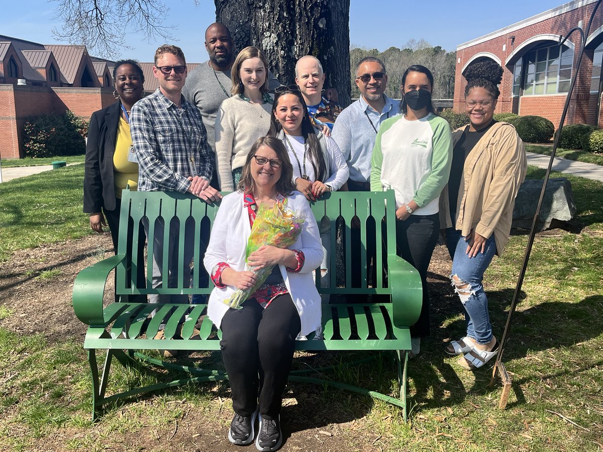 MCHSDurhamTech's tweet image. Congrats to Ms. Sarah Tugman, the MCHS Teacher of the Year! 😀👏🌹