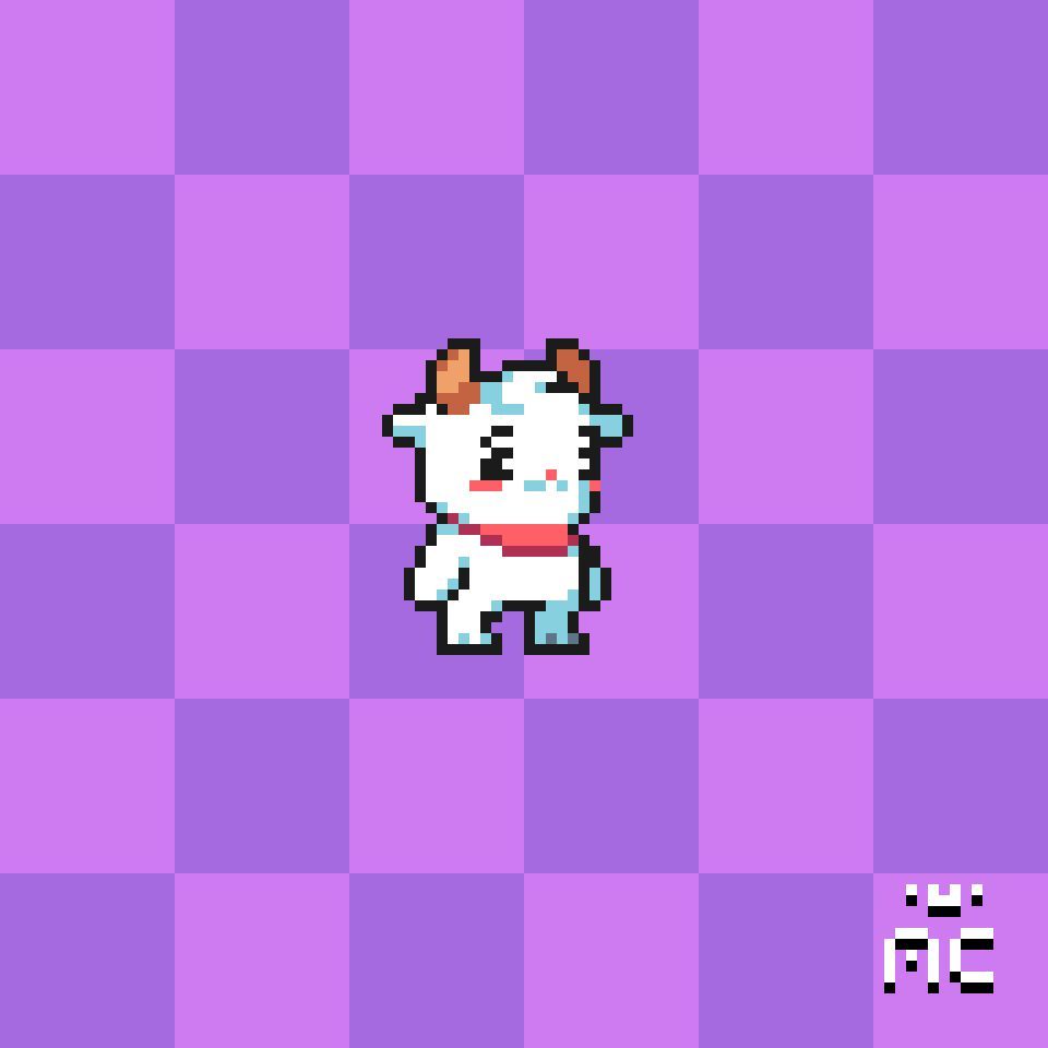 goat guy for @PlayCosmicCoop #pixelart | #aseprite | #gamedev