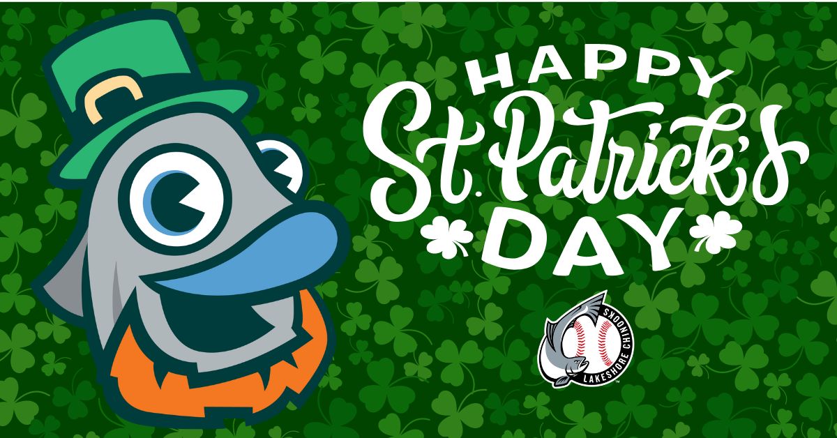 LS_Chinooks's tweet image. Happy St. Patrick's Day from the Lakeshore Chinooks! 🍀 Let's hit a home run with joy and luck today! 💚⚾️