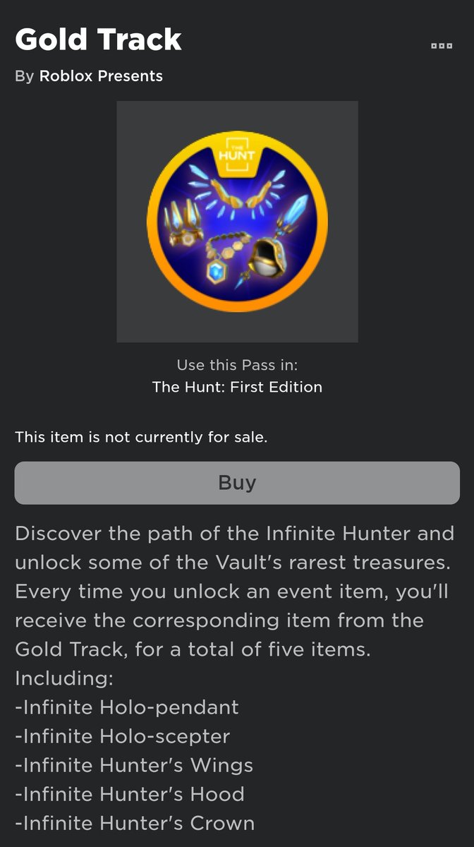 RobloxItaNews's tweet image. Per chi fosse interessato a prendere gli item dorati, ci sono 2 metodi.

1) Equipaggiando il nuovo bundle Korblox Deathwalker (29K Robux)
2) Comprando il Pass Dorato per 800 Robux (il prezzo potrebbe non essere corretto)
#TheHunt
#RobloxHunt 
#RobloxIta