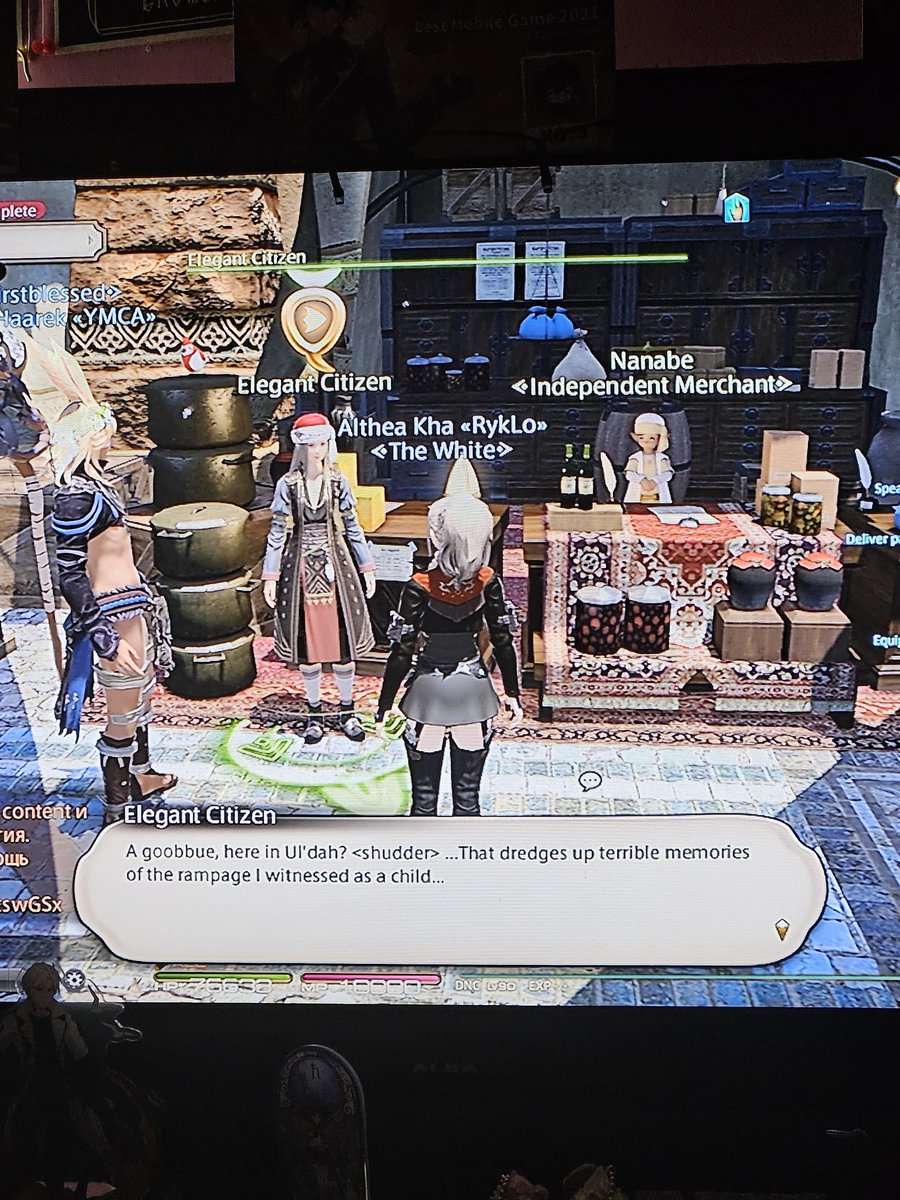 Samana1988's tweet photo. Ul'dah didn't forget, Thancred!
•
#ffxiv | #ff14 | #hatchingtide | #ffxivhatchingtide | #littleladiesday | #ffxivlittleladiesday https://t.co/nhDJ403h7p
