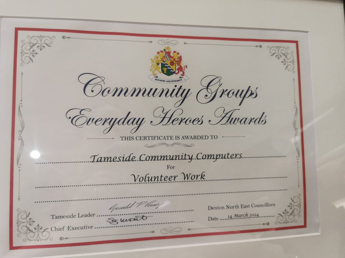 Tameside Community Computers CIC tweet media