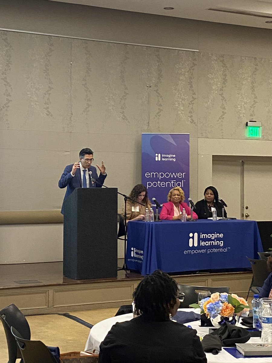 Great panel discussions at our Summit around challenging topics for Alabama schools.  Teacher vacancy, increasing graduation rates, creative learning opportunities through virtual school were a few topics with real solutions.  #ILAL2024