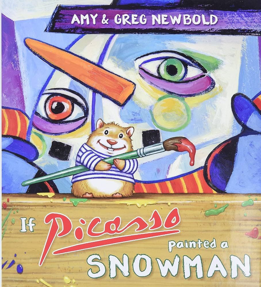 LearnWithMay's tweet image. We read “If Picasso Painted a Snowman” for #STEMAcrossAmericaWeek and talked throughout the day about the arts! Students got a chance to make their own piece of artwork by using tissue paper to make a snowman sun catcher. @SedgeGardenES