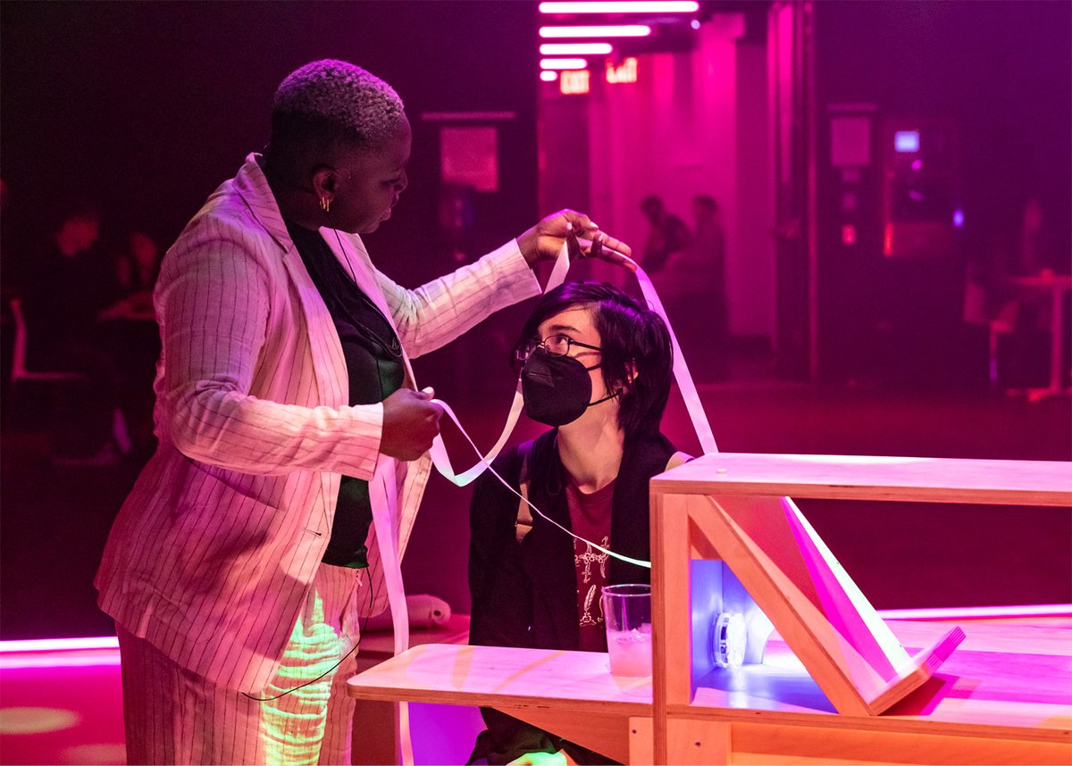 This weekend (March 15-17), <a href="/CalArtsREDCAT/">REDCAT (Roy and Edna Disney CalArts Theater)</a> in downtown Los Angeles presents the West Coast premiere of ‘NOTHING#31: a bar, a bluff,’ a two-part performance piece from interdisciplinary artist Autumn Knight. Read more at 24700. 24700.calarts.edu/2024/03/14/red…