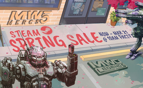 MW5Mercs's tweet photo. First We Launch a New DLC - SOLARIS SHOWDOWN! Now the Steam Spring Sale is here!  https://t.co/mWnTOBLbmb https://t.co/t4afWAZyJf