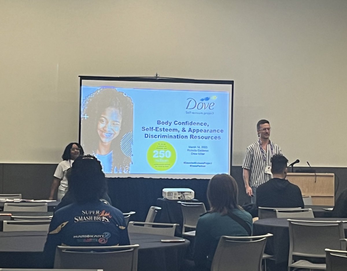 Amanda Geer (@geer_dragonspe) on Twitter photo Finally got to see and catch up (briefly) with <a href="/Millerhealthed/">Drew Miller 🇵🇸</a> !!! Such an awesome person and love that he works with the Dove Self Esteem Project. Glad I got to see him in action presenting! #SHAPECleveland Finally got to see and catch up (briefly) with <a href="/Millerhealthed/">Drew Miller 🇵🇸</a> !!! Such an awesome person and love that he works with the Dove Self Esteem Project. Glad I got to see him in action presenting! #SHAPECleveland