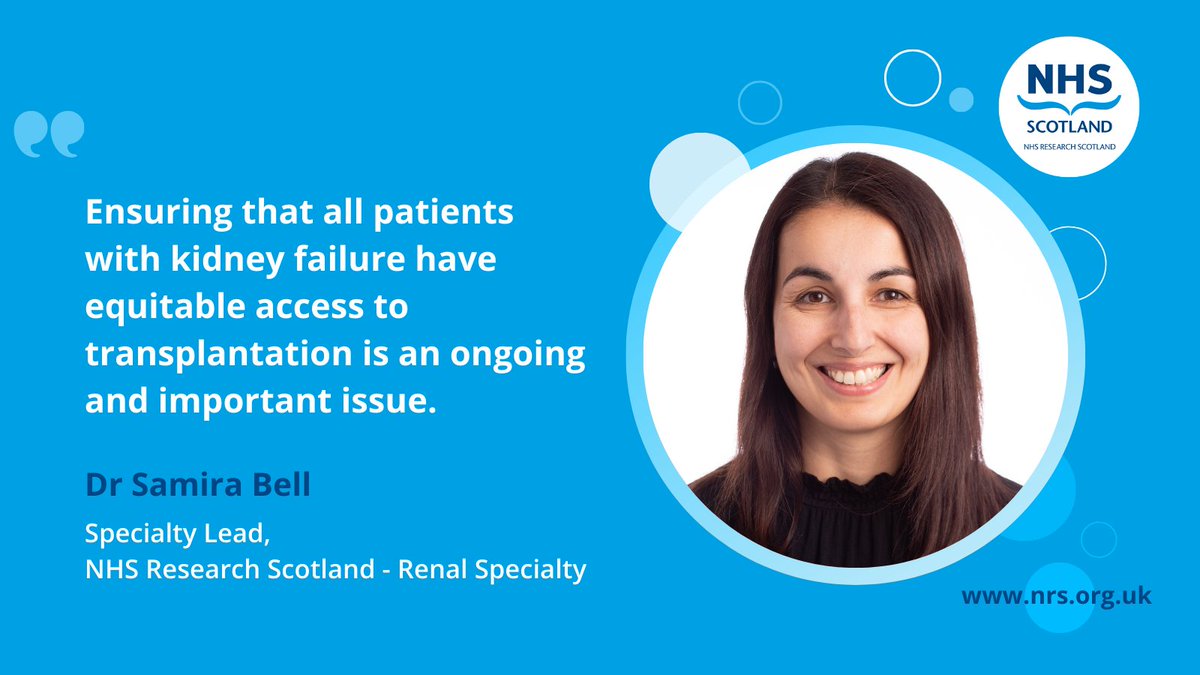 #WorldKidneyDay 2024’s theme is ‘Kidney health for all - advancing equitable access to care and optimal medication practice’, and @nrsrenal is focusing efforts with research that will help shape treatment and care for people with kidney disease. 👉 nhsresearchscotland.org.uk/news/new-scott…