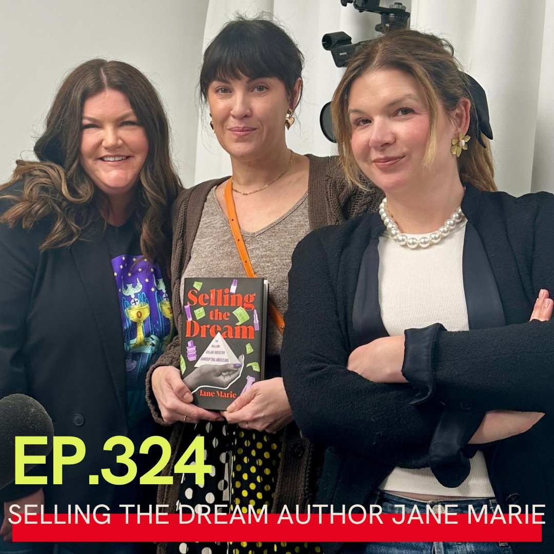 This week, we're exposing MLM (multi-level marketing) scams with award-winning podcaster, journalist and author @SeeJaneMarie #mlm #beauty podcasts.apple.com/ca/podcast/bre…