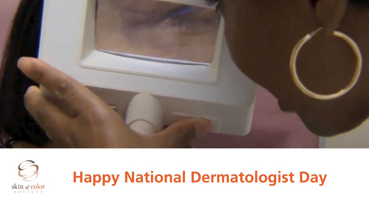 The well-trained eye of a board-certified #dermatologist is like no other. On the first-ever #NationalDermatologistDay and all year through, we thank you for your commitment to the dermatologic health and well-being of patients through all the ages and stages of life. .