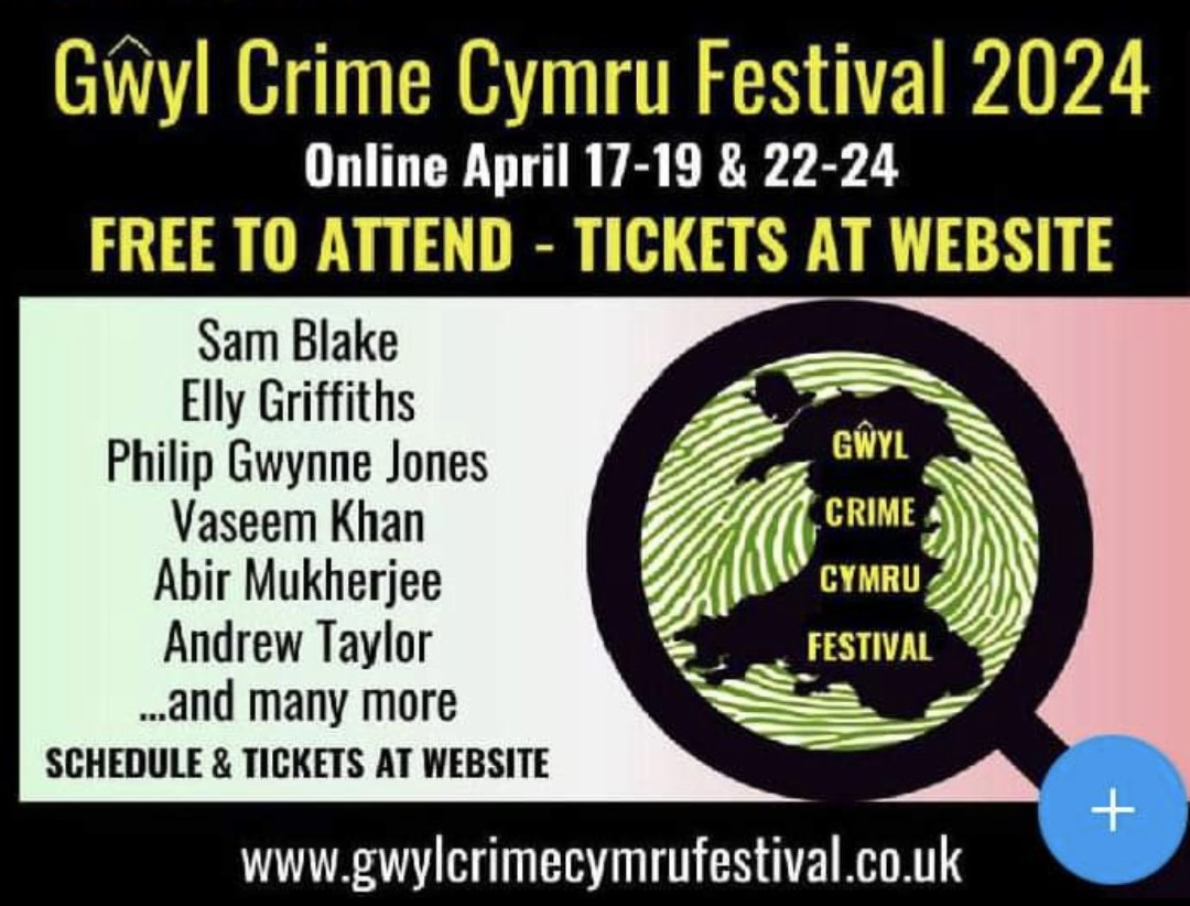 @owensheers Hi Owen, any chance of a retweet for the Welsh Crime Fiction festival. It's online and free. Loving your work 😍 Link below gwylcrimecymrufestival.co.uk/pif/?fbclid=Iw…