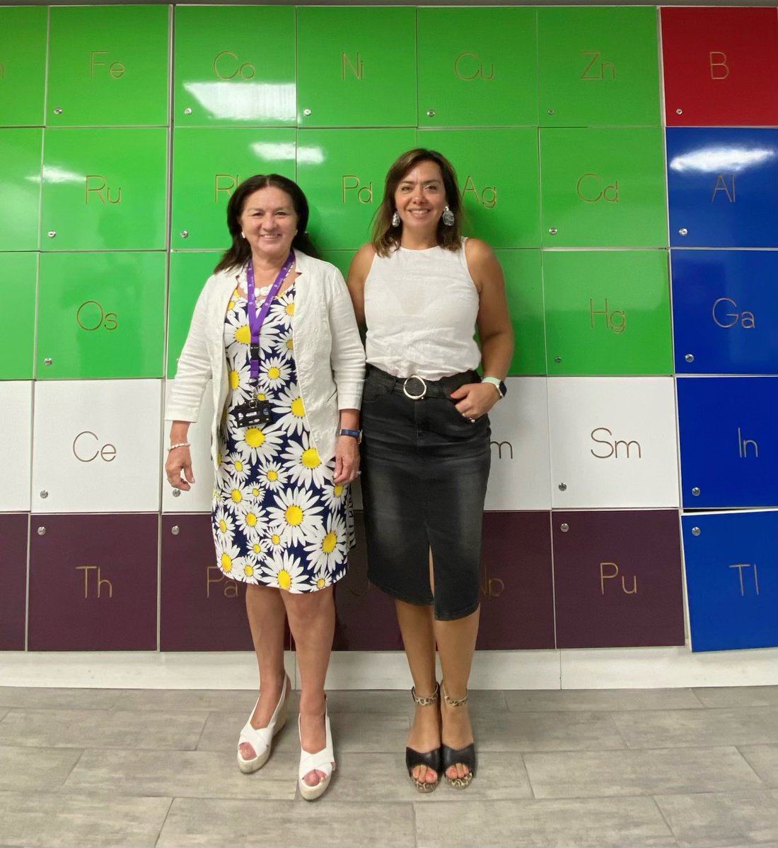 Dos Doctoras en Ciencias de la computación, Decana de Ingeniería <a href="/ufinisterrae/">U. Finis Terrae</a> y Directora de investigación <a href="/UDLA_CL/">UDLAChile</a>,  trabajando juntas por más mujeres en STEM.