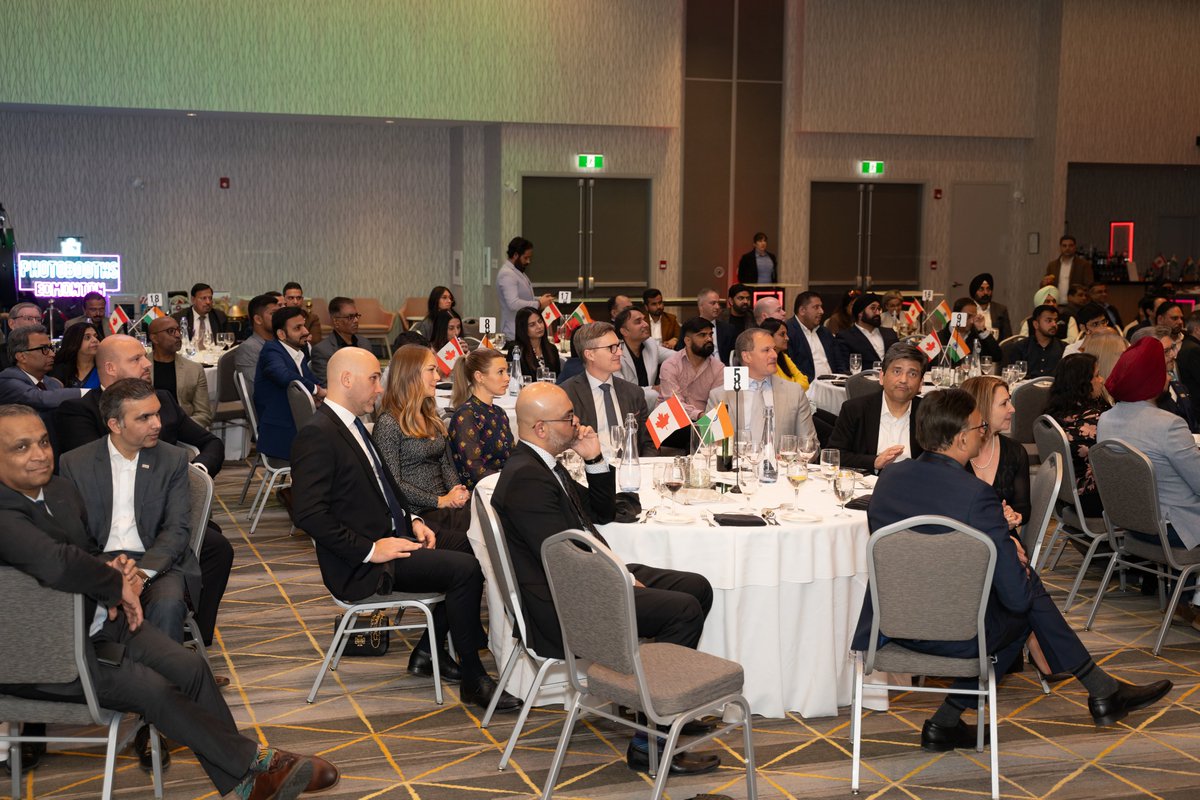 HCI_Ottawa's tweet photo. High Commissioner Shri Sanjay Kumar Verma addressed leaders of business and industry, and dignitaries on 11 March 2024 in Edmonton.@IndoCanadaCC @ravitaurus @ManishGIfs  @AmarjeetSohiYEG @RodFrank12 @JasvirDeol_ @IndiainToronto @YEGMayorOffice @DoC_GoI @MEAIndia @cgivancouver @IndianDiplomacy
