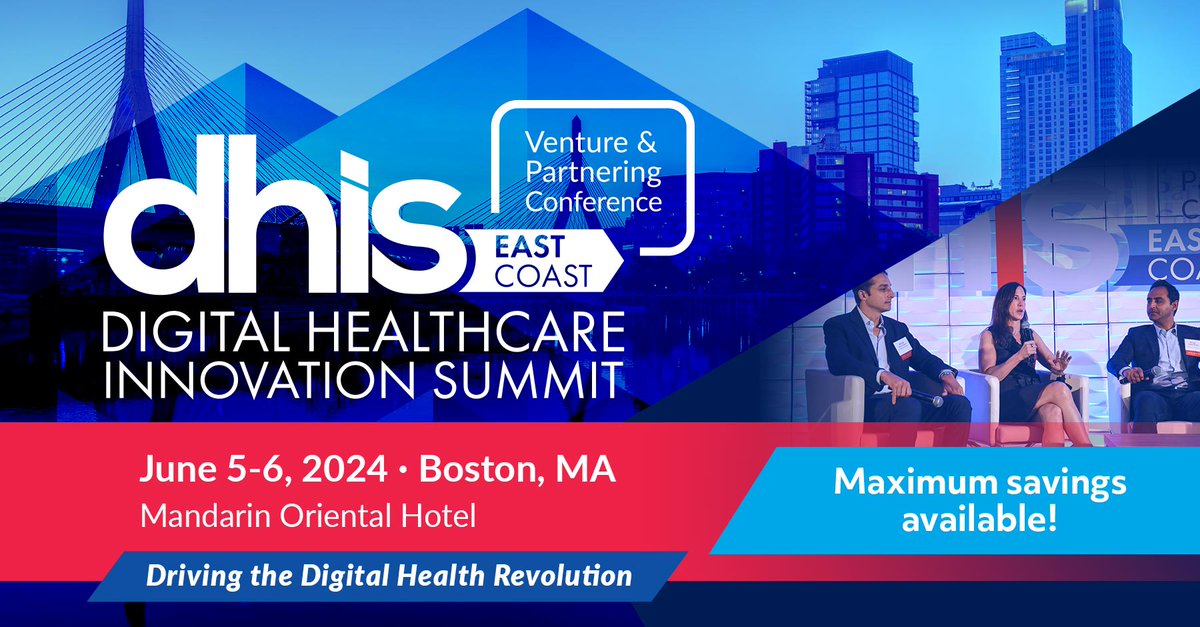 cambridge_VIP's tweet photo. Excited for #DHISEast in Boston on June 5-6! Join us and explore digital #healthcare innovation with industry leaders. Learn strategies for managing startups and insights from top companies like Microsoft, Google Ventures, Humana, and IBM Watson Health. https://t.co/OXBAVCCA8N https://t.co/F8OfXw1681