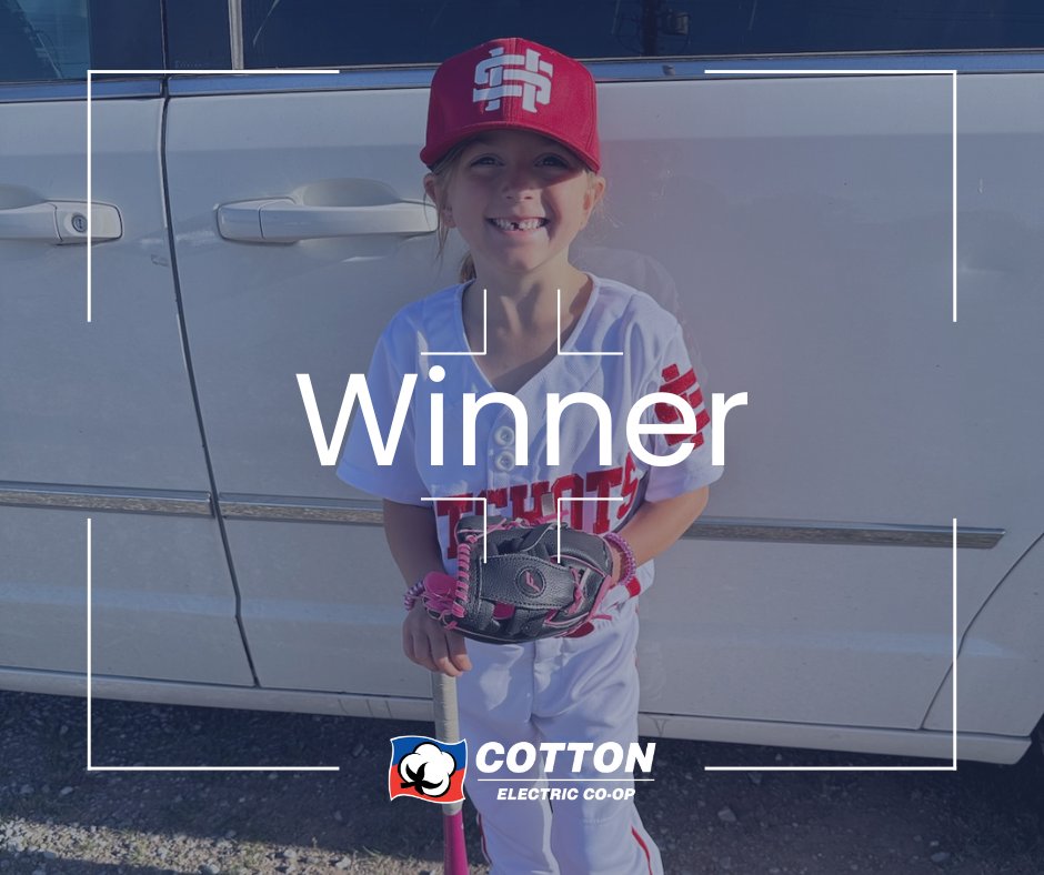 Congratulations to Cotton Electric members Paul and Dorothy Adams for being our March Photo of the Month winner! They are ready to cheer on their granddaughter before her ballgame. Congratulations!