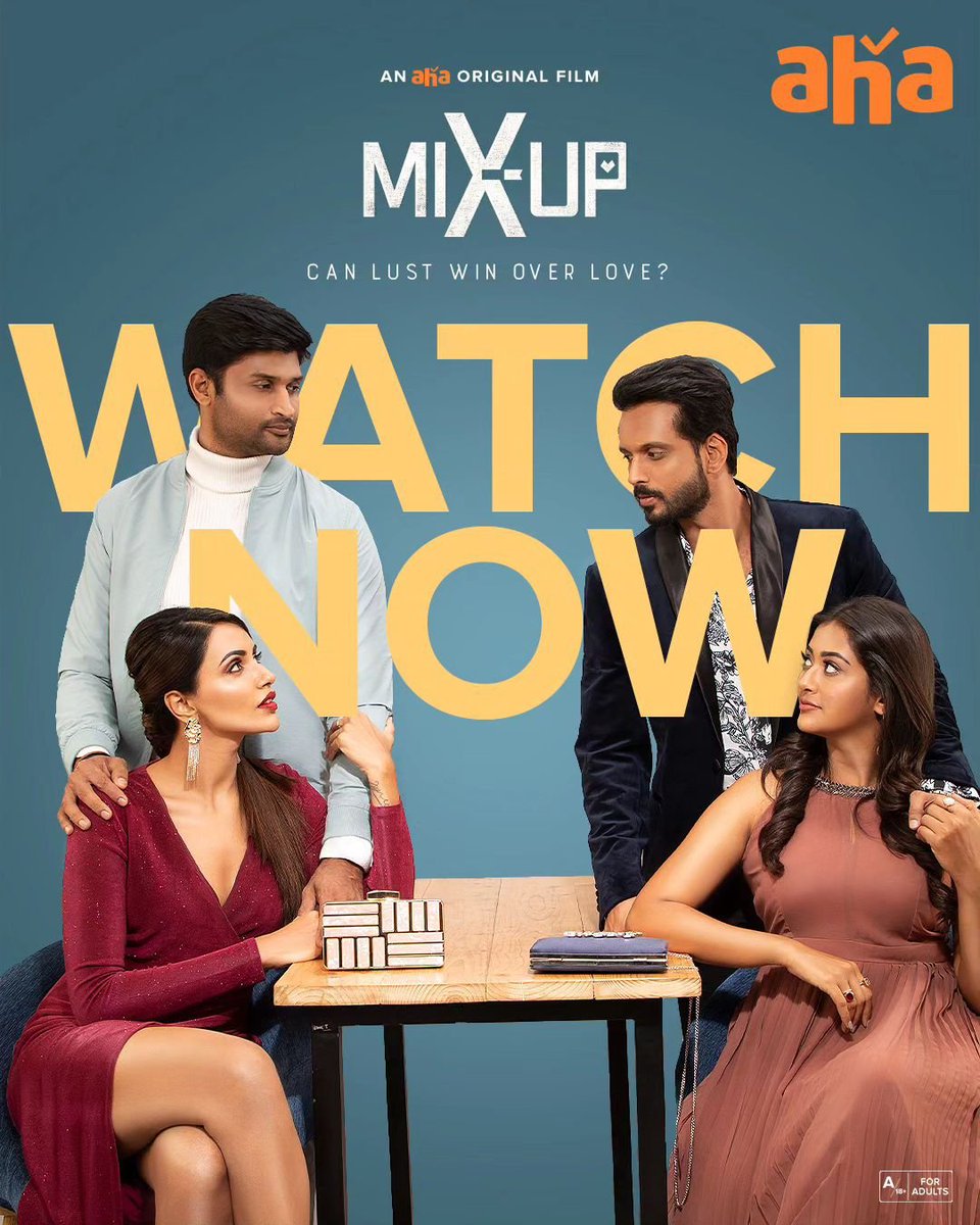 Aha Original Telugu Film #MixUp Streaming Now On #AhaVideo.

Starring: #KamalKamaraju, #AksharaGowda, #PoojaJhaveri, #AdarshBalakrishna & More.
Directed By #AakashBikki.

#MixUpOnAha #MixUpMovie #TeluguMovie #OTTUpdates #OTTMovie #OTTFilms #CinemaUpdates #FilmUpdates #MovieSpy
