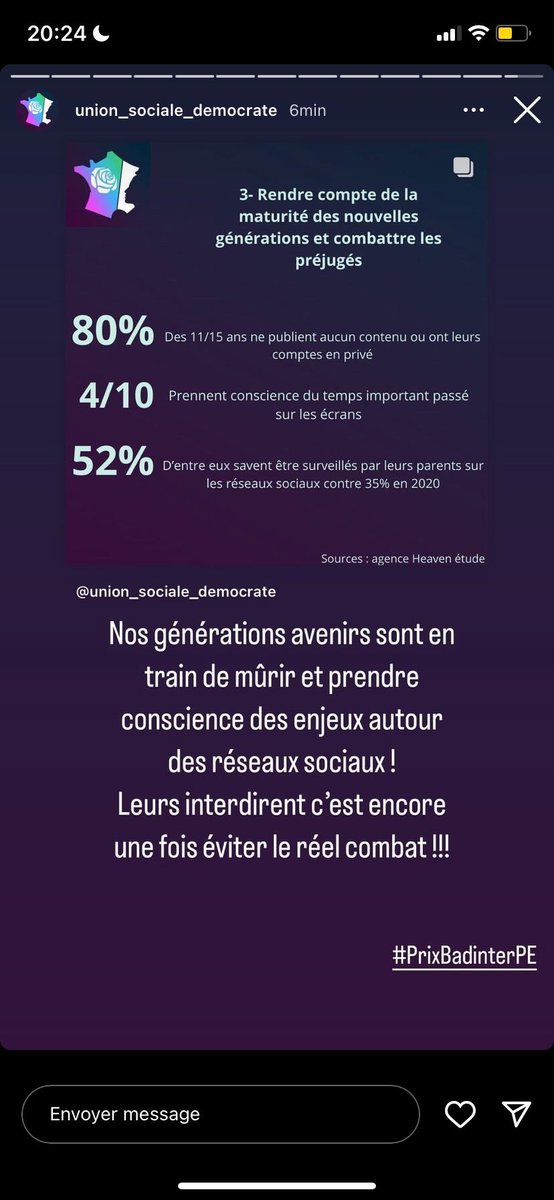Compliqué d’essayer de convaincre avec autant de fautes d’orthographe…😬

<a href="/SocialeUnion/">Union Sociale et Démocrate</a> 
#PrixBadingerPE