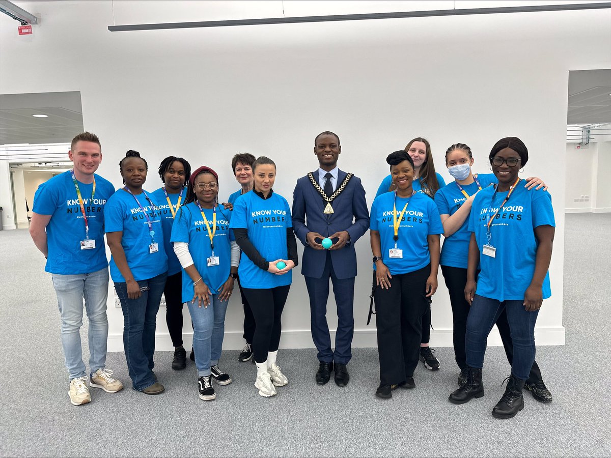 Many thanks to @SouthwarkMayor for joining us @lsbu #WorldKidneyDay2024 and for talking so passionately about the importance of recognising and managing kidney disease