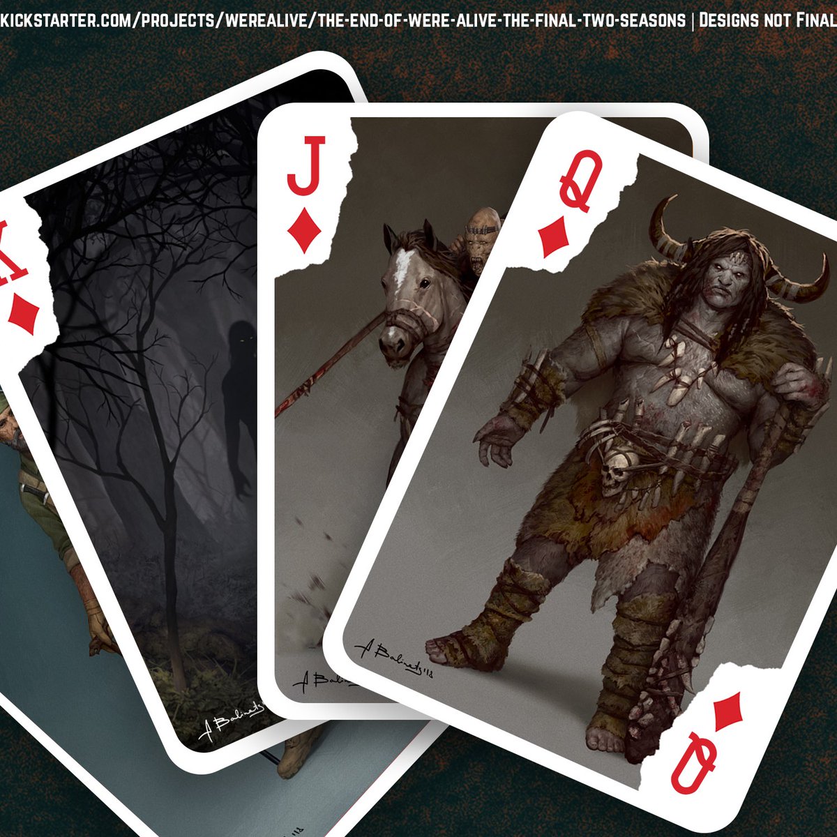 Infected Card Deck preliminary mockups are here! 🧟‍♂️🧟‍♂️🧟‍♂️ Read our latest Backer Update to learn more: kickstarter.com/projects/werea…