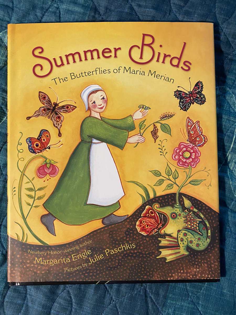 margaritapoet's tweet image. Happy International Butterfly Day! 
#InternationalButterflyDay #StemBook #MargaritaEngleBooks #MariaSibyllaMerian