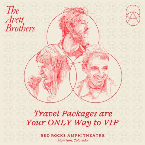 Get VIP access to our shows at @RedRocksCO with a Travel Package! ✅ Tickets ✅ Hotel ✅ Merch ✅ Transport 👉 music.onlocationexp.com/events/the-ave…