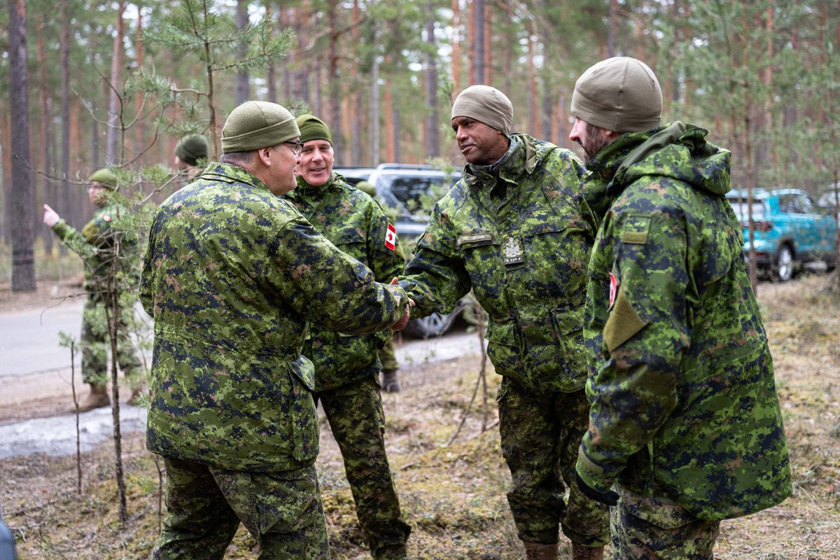 It was great to see Op REASSURANCE evolve to meet our NATO commitments in Latvia. There are many reasons to be optimistic while deployed on #OpREASSURANCE.