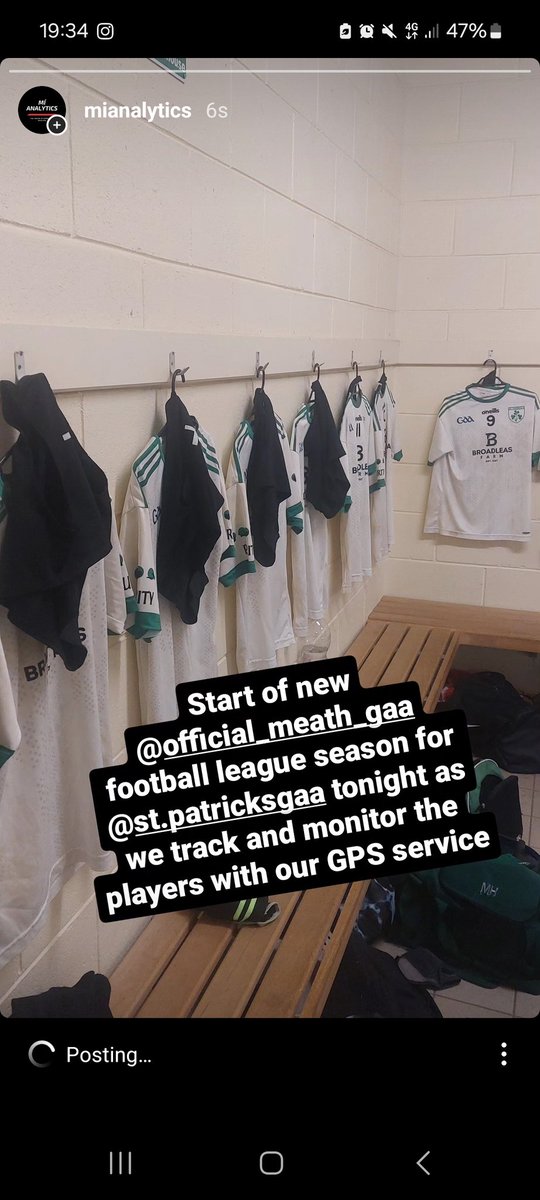 mianalytics's tweet photo. Looking forward to a good year for St Pats Stamullen in this year's @MeathGAA football league, after league promotion last year and intermediate semi finals the last 2 🟢⚪️🔴⚫️ https://t.co/JYVagyVwUT