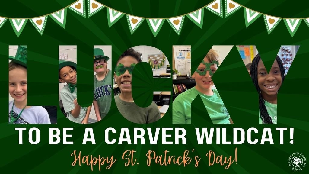💚🌈🍀 May your St. Patrick's Day Weekend be filled with luck, laughter, and lots of green!💚🌈🍀

We look forward to seeing our Wildcats on Monday, March 18!