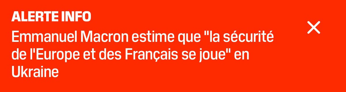 JeanMessiha's tweet photo. #macron20h

Non, Monsieur le Président, la sécurité des Français ne se joue pas du tout en #Ukraine.

Ce ne sont pas les Russes qui fournissent des contingents de terroristes qui frappent la France régulièrement.

Ce ne sont pas les Russes qui assènent 120 coups de couteau par jour aux Français.

Ce ne sont pas les Russes qui sont surreprésentés dans les crimes et les délits en France.

Ce ne sont pas les Russes qui tiennent des territoires entiers en France où ils imposent leurs modes de vie et leur religion.

Vous occuper de la sécurité de l’Ukraine n’est pas crédible si vous êtes incapable de vous occuper de la sécurité des Francais en France.

Vous occuper de fantasmatiques ennemis extérieurs n’est pas crédible si vous ne parvenez pas à vous occuper de nos ennemis intérieurs et de leurs assauts systémiques contre la France.

En un mot comme en mille, Monsieur le Président, occupez-vous de votre pays et de votre peuple d’abord ; vous serez alors plus fort pour vous occuper des autres et du pays des autres.