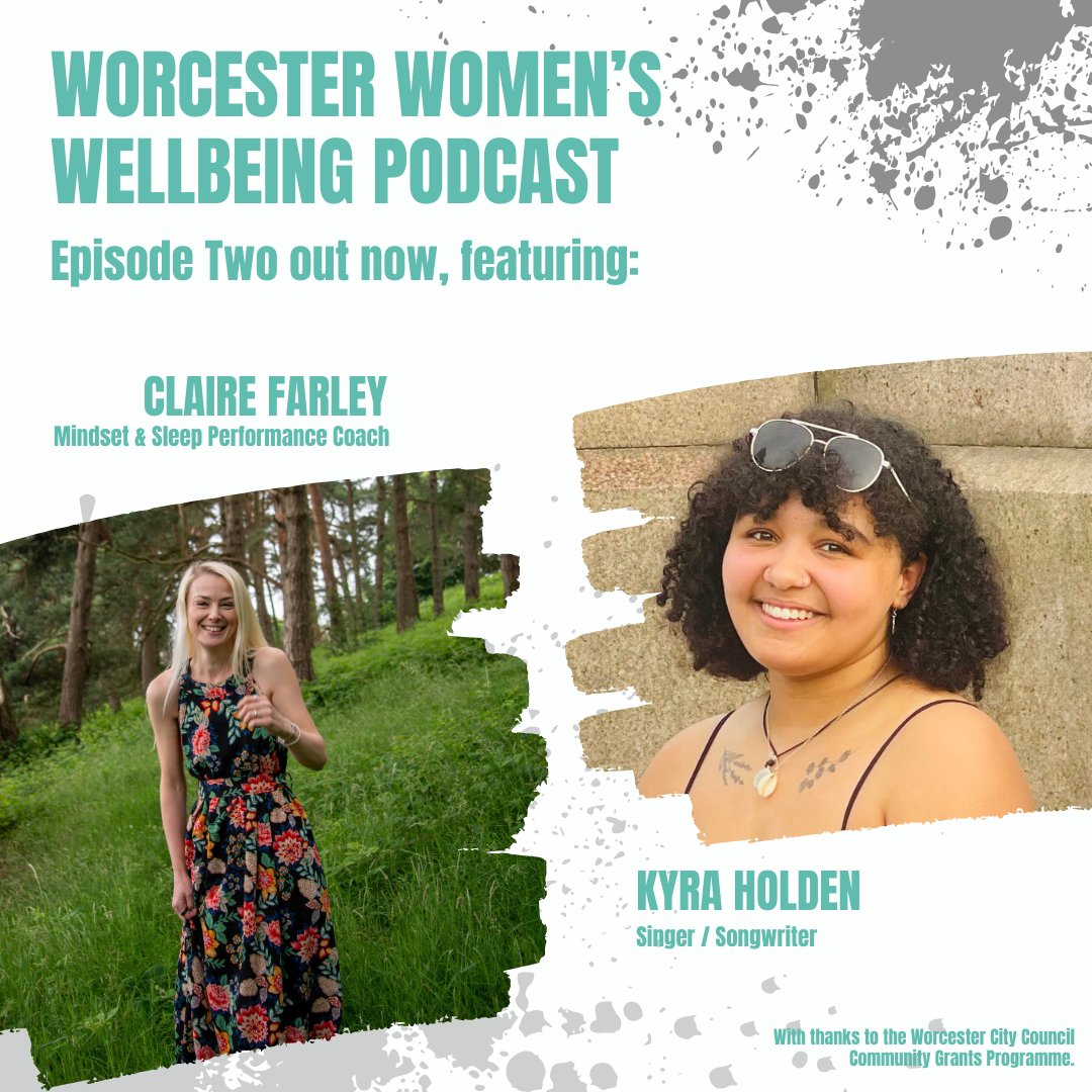 🎙 NEW PODCAST EPISODE 🎙 Episode Two of our new arts and wellbeing podcast is OUT NOW, hosted by @TammyGooding, featuring Claire Farley and Kyra Holden. You can listen at mobilisearts.co.uk/podcasts Big thanks to @myworcester Community Grants for funding the podcast.